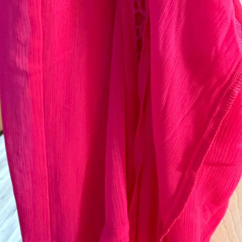 Torrid Tie-Front Crochet Maxi Kimono - Picture 5 of 5